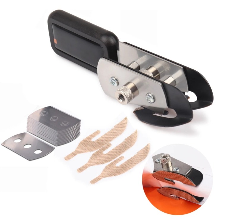 Двойной нож для резки виниловой подложки. + 10 лезвий