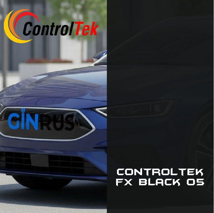 Пленка тонировочная с зеркальным эффектом FX Black 05 ControlTek, (1,524x30м.)