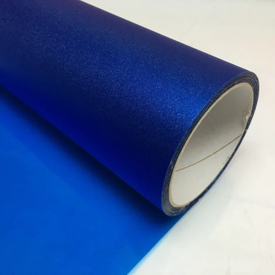 Пленка для фар алмазная крошка темно-синий R106-3, 209mkm