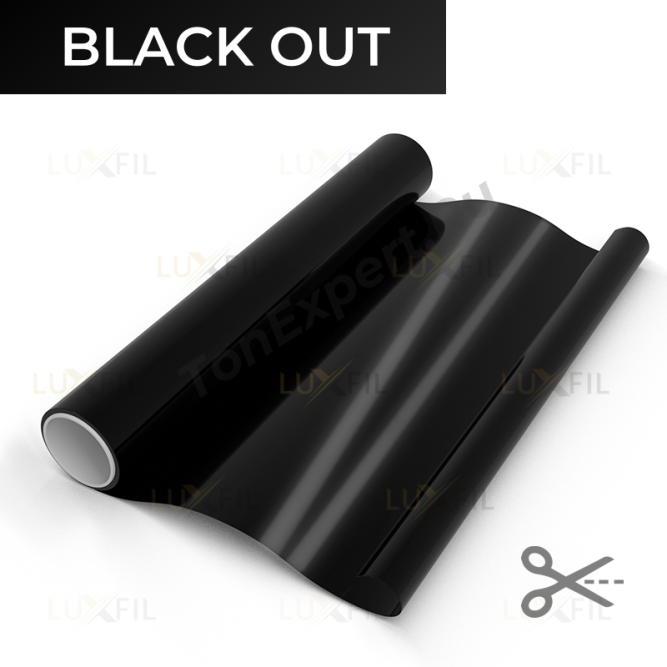 Пленка декоративная BLACK OUT (Matte) ControlTek 1,52*30м.