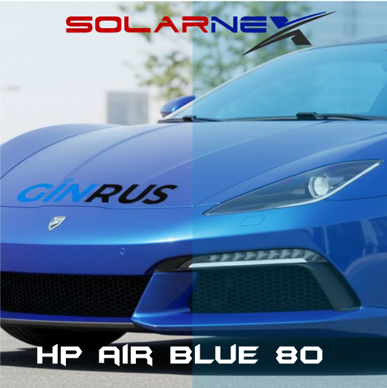 Атермальная тонировочная пленка HP AIR BLUE 80 (1,52см х 30м.) solarnex