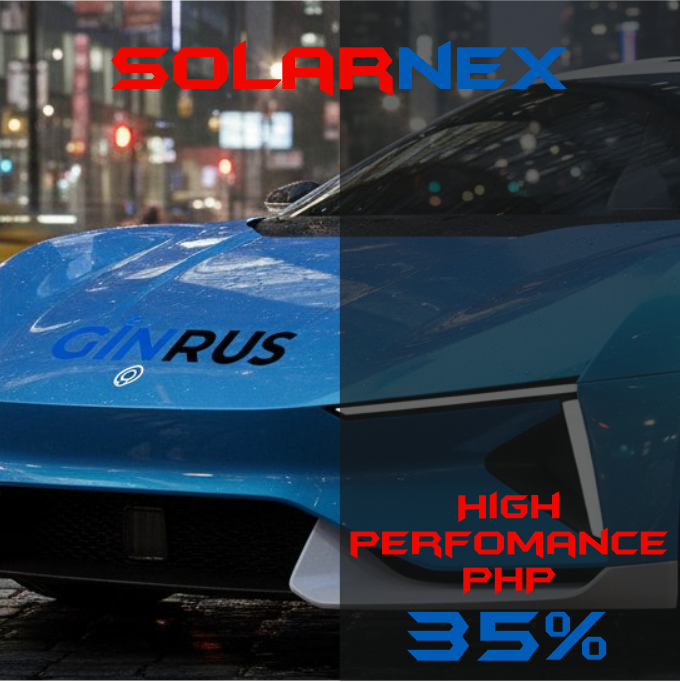 35% Solarnex HIGH PERFOMANCE PHP тонировочная пленка (1,52*30м.)