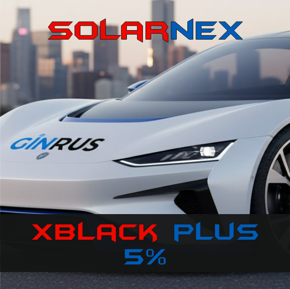 5% Solarnex XBLACK PLUS тонировочная пленка (1,52*30м)