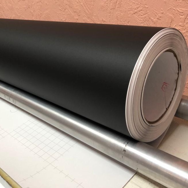 Пленка Супер матовая черная Black matt  1,52*30м. (5 star)