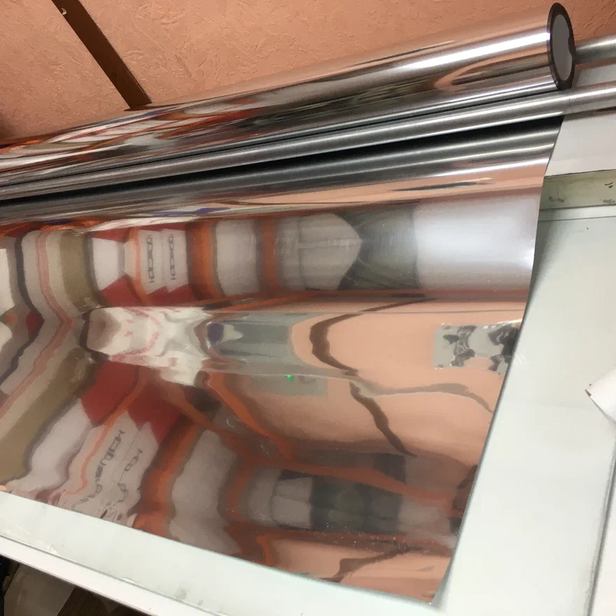 Пленка Хром Серебро, 94mkm 5 star Premium stretch 1,52*20м