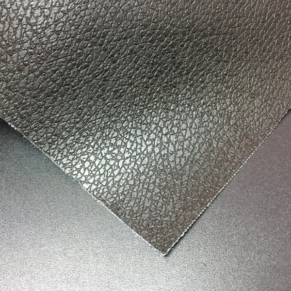 Винилискожа Аква структурная ЧЕРНАЯ ширина 1,4м толщина 0,9мм