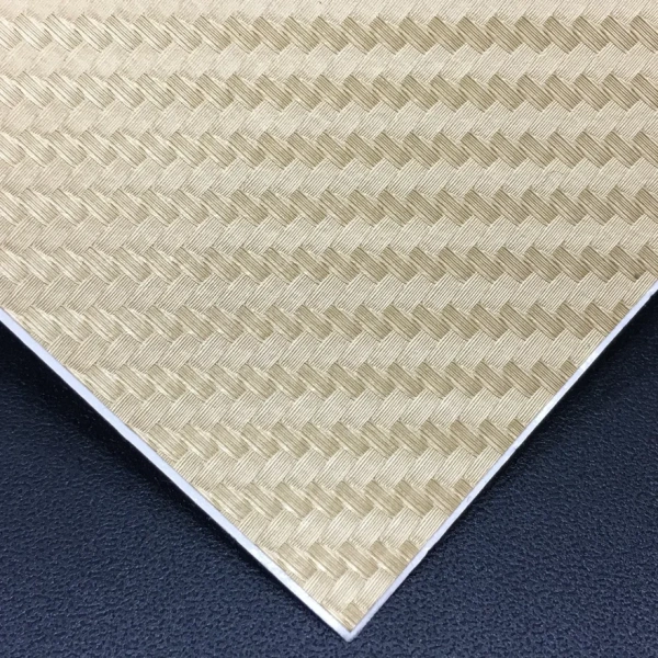 Пленка Карбон Светлое Золото 3FJ12A 1.52*30m GR, 79mkm