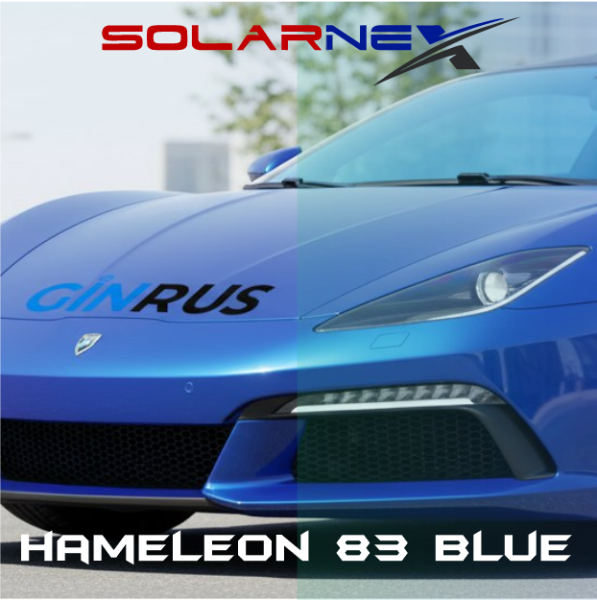Автомобильная HAMELEON 83 BLUE, тонировочная пленка Solarnex  (1,52смх30м) хамелеон
