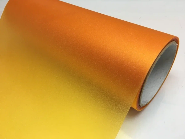 Пленка для фар алмазная крошка оранжевый R106-8, 209mkm