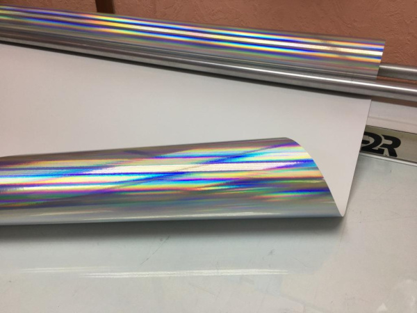 Пленка голографическая для печати, WH6003 Hologram Vinyl, Laser Film (50м, 1,27м)