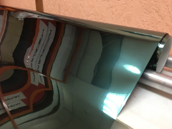 Тонировочная пленка Sun control 0,75м, с переходом цвета, зеленый/серый 20