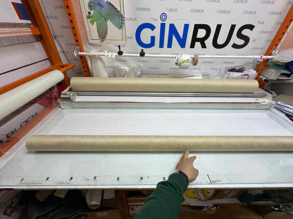 Пленка Алькантара светло-бежевая на клею 1.5*15м