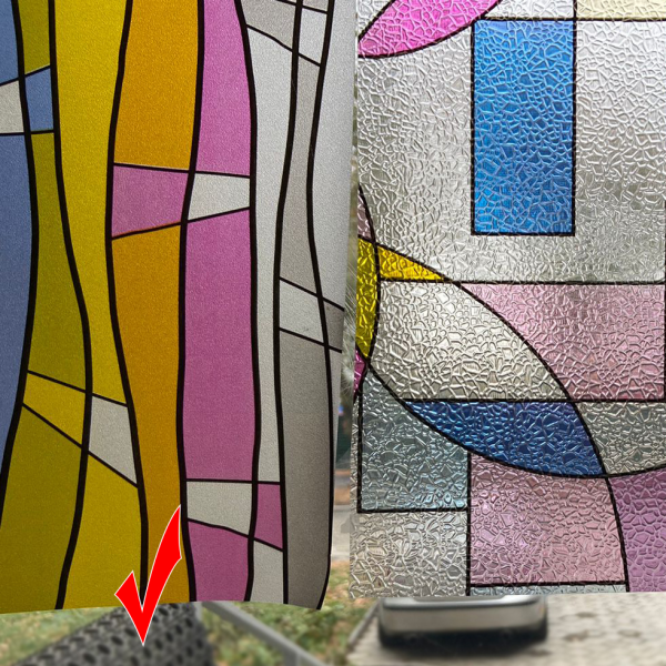 Пленка витражная статическая Р001 90см х 30м