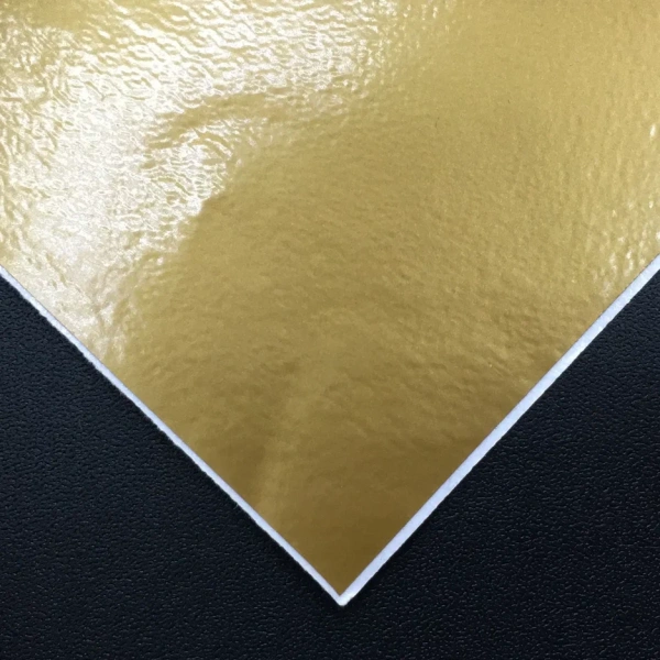 Глянцевая пленка цвет золотистый GZ, 95mkm