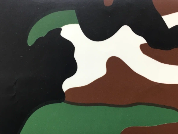 Пленка ПВХ камуфляж Флора Woodland (№ 210), 151mkm (русский лес) FIVE STAR