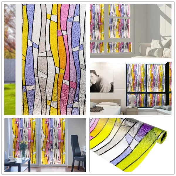 Пленка витражная статическая М001 90см х 30м