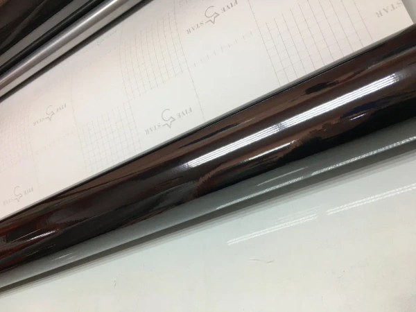 Пленка хром черный 5 star (1,52*20м)