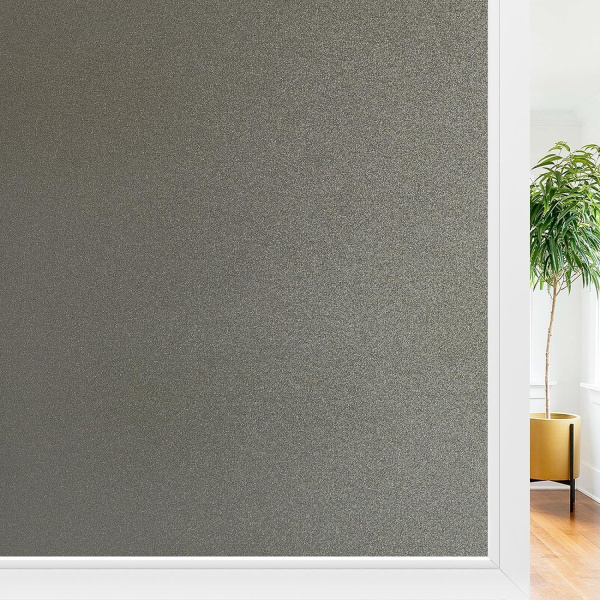 Пленка витражная статическая МН39-G серая матовая 90см. х 50м.