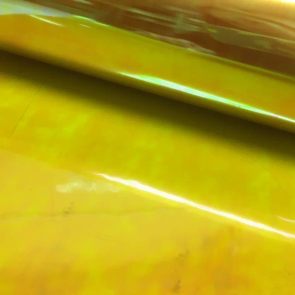 Пленка для фар хамелеон желтый