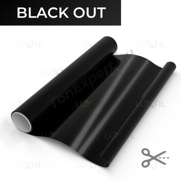 Пленка декоративная BLACK OUT (Matte) ControlTek 1,52*30м.