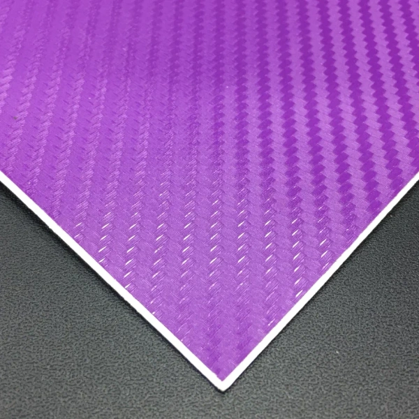 Пленка Карбон Сиреневый  33199, 175mkm