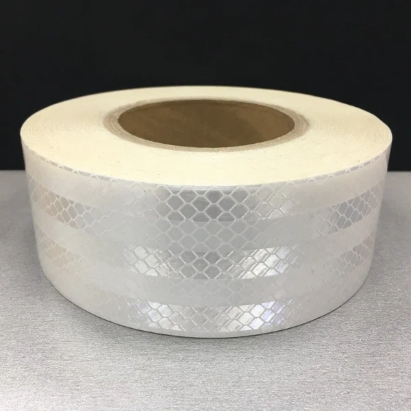 Светоотражающая лента СТАНДАРТ, цвет белая 50мм*50м