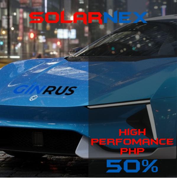 50% Solarnex HIGH PERFOMANCE PHP тонировочная пленка (1,52*30м.)