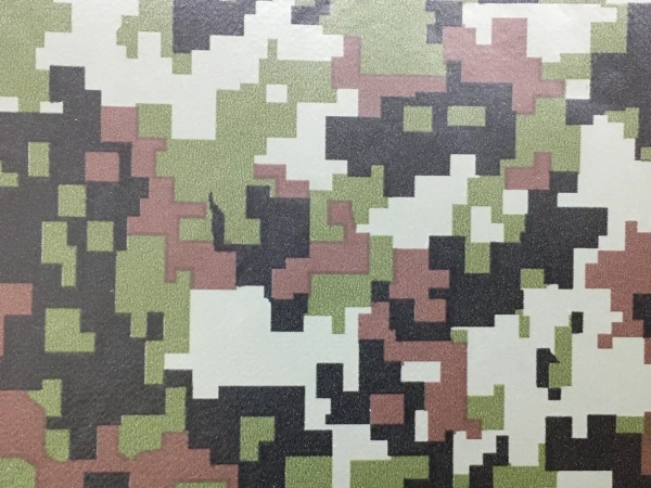 Пленка камуфляж Пиксельный GZ, 100мкм,темный (1,52*30м.)