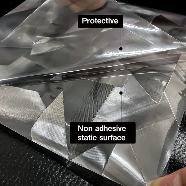 Пленка витражная статическая МН21 90см. х 50м.