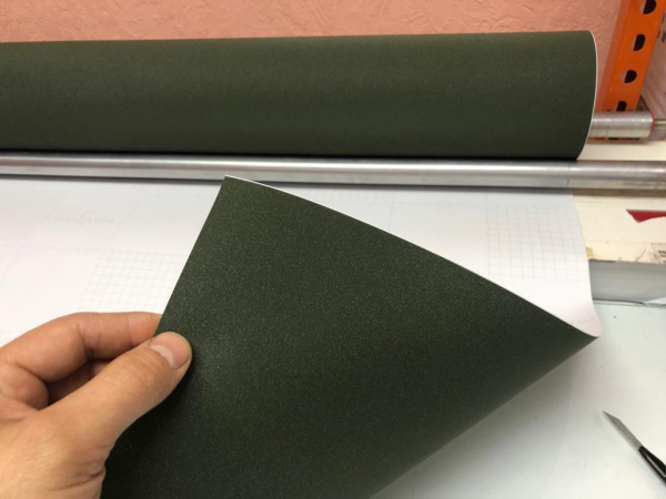 Пленка Алмазная крошка армейский зеленый