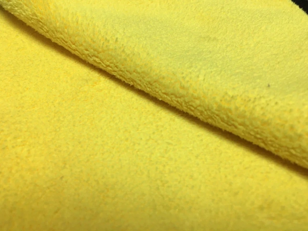 Полотенце 38*45см желто-серое