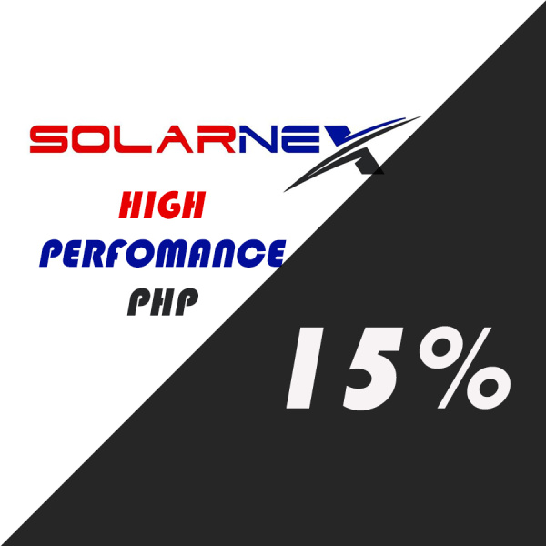 15% Solarnex HIGH PERFOMANCE PHP тонировочная пленка (1,52*30м.) 15% Solarnex HIGH PERFOMANCE PHP тонировочная пленка (1,52*30м.)