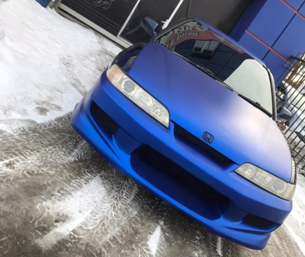 Пленка матовый хром Five Star цвет фиолетовый (1.52*20м.)