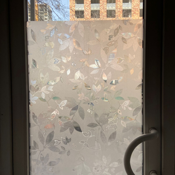 Пленка витражная статическая МН47, 90см. х 50м.(одуванчики)