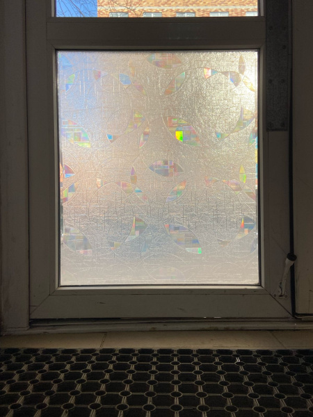 Пленка витражная статическая МН17 90см. х 50м.