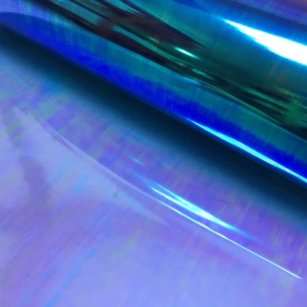 Пленка для фар хамелеон голубой, 30см*10м