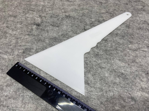 Скребок угловой белый (большой ) 14 см 3М-Boss