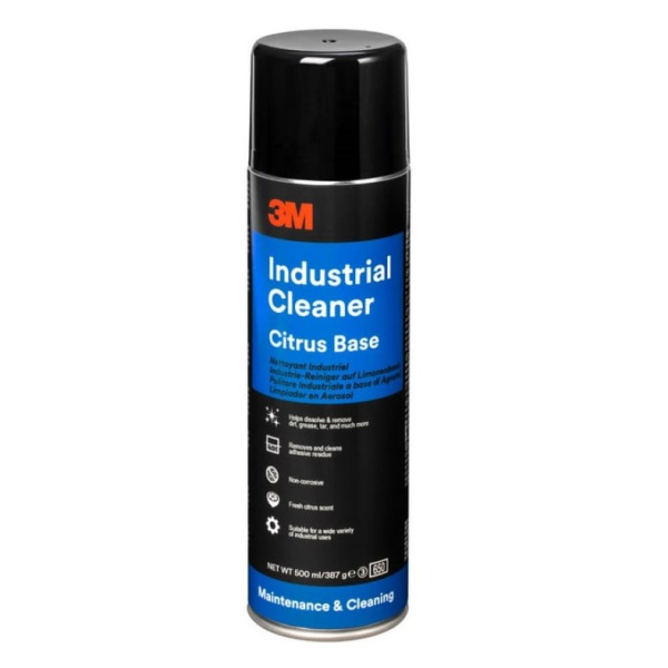 Очиститель клея промышленный 3М на цитрусовой основе Industrial Cleaner 500мл