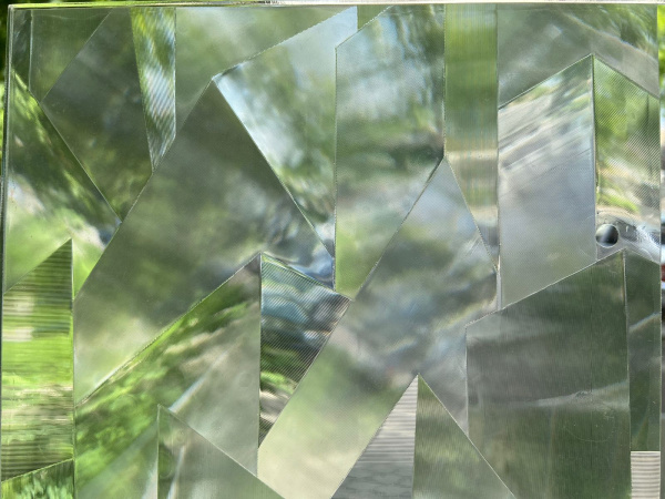 Пленка витражная статическая МН21 90см. х 50м.