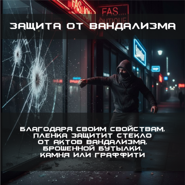 Ударопрочная пленка SAFETY 7-8MIL Luxfil, 200 мкм (1,52*30м.)