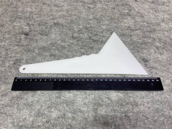 Скребок угловой белый (большой ) 14 см 3М-Boss