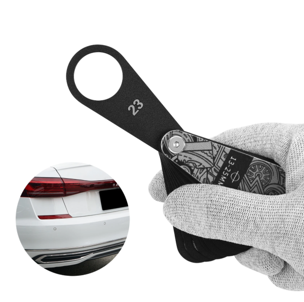 Шаблон для резки парктроников. Набор 13-25 мм