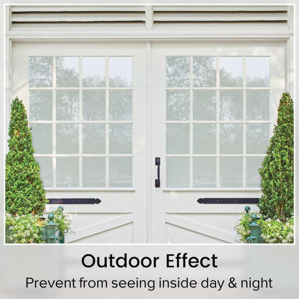 Пленка витражная статическая МН39-w белая матовая 90см. х 50м.