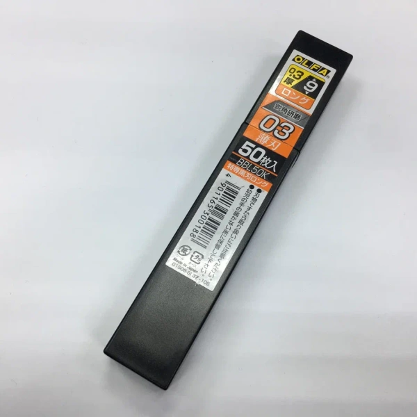 Лезвия OLFA  BBL50K  50шт лезвия черные, длинные