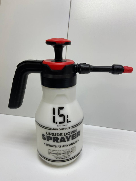 Бачок с накачкой 1,5 л. GCN866-1,5L (белый/черный), распылитель