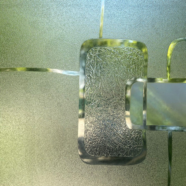 Пленка витражная статическая МН27 90см. х 50м.