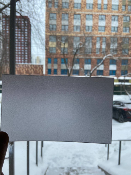 Декоративная пленка MATTE FROST BLACK ControlTek (1,22*30 м)