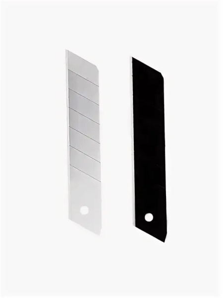 Лезвия из черной углеродистой стали 30 градусов, 18мм, 10шт./упак.