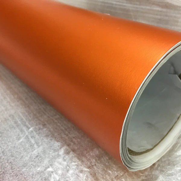 Пленка матовый хром оранжевый 5 star (1.52*20)