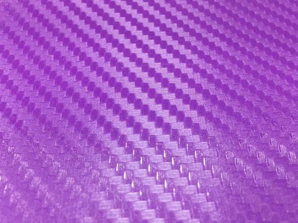 Пленка Карбон Сиреневый  33199, 175mkm